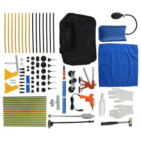 B0jcal Bfo Auto Car Dent Repair Kit For Vehicle Body Pdr Tool Golden Puller Tabs Hammer