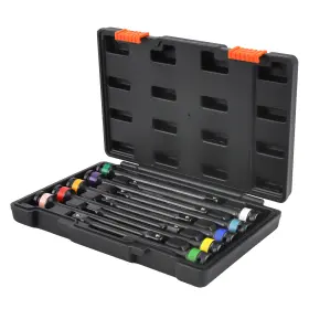 65-150 Bfo Bduj4c 10pc 1/2 Inch Drive Color-coded Torque Limiting Extension Bar Set Ft-lbs