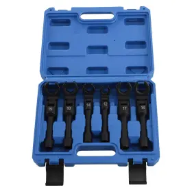 H52ocb Bfo 6 Pieces Flex-head Crows Foot Line Wrench 3/8 Inch Drive Injector Fuel Sockets