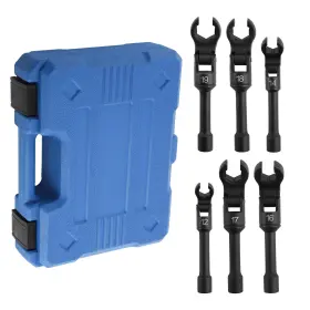 J8wnfc Bfo 6x Long Flex Head Crows Foot Line Wrench Crowfoot Flare Nut Socket