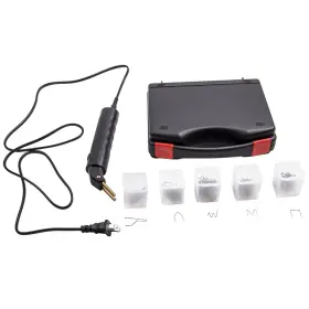 Je1is6 Bfo Stapler Car Bumper Fender Fairing Welder Gun Plastic Repair Kit 400 Staples 50w