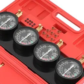 Ks0jta Bfo Carburetor Synchronizer Adjust Fuel Vacuum Gauge Tubes Tool Set Universal New #3