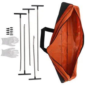 Ldemn0 Bfo 16x Dent Removal Kit Paintless Repair Rods Stainless Steel Tool R1-r5