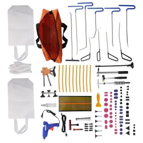 Ncpi9p Bfo 89pcs Paintless Dent Kit Pdr Rods Bridge Puller Led Light Repair