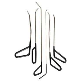 Nu8l1b Bfo 6pcs Pdr Paintless Tool Stainless Steel Dent Repair Removal Rods 26-57cm