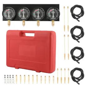 U95pd1 Bfo Carburetor Synchronizer Adjust Fuel Vacuum Gauge Tubes Tool Set Universal New