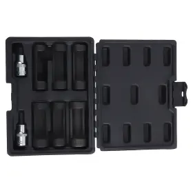 Wg3xev Bfo 8pc 1/2 Inch Drive Strut Nut Socket Suspension Tool 18 19 21 22 24mm Wg3xev Bfo 8pc 1/2 Inch Drive Strut Nut Socket Suspension Tool 18 19 21 22 24mm