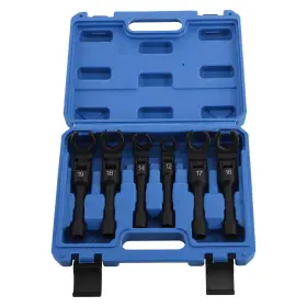Xn42kq Bfo Long Flex Head Crows Foot Line Wrench Set 3/8 Inch Drive Injector Fuel