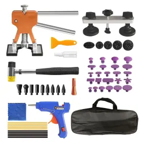 Atrwh056r  Big Red Dent Removal Kit 56 Pcs Paintless Repair Tool Golden