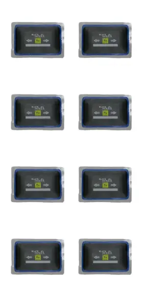 Ra-514 Black Jack Radial 5 In X 3-1/4 Vulcanizing Tire Patches - 8 Units