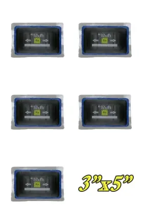 Ra-520 Black Jack Radial 3 Inch X 5 Vulcanizing Tire Patches - Units