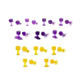 192-dr-hd-svp Black Plague Dent Reaper Dead Center Variety Pack Purple And Gold Hex Tabs 26