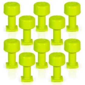 Black Plague 721352878108 Tabweld Gang Green 9mm Hail Tabs Square Pdr Dent Tab Pack - 10 Pa Inch