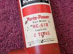 Rc-618 Blackhawk Porto-power 2 Ton Hydraulic Cylinder #2