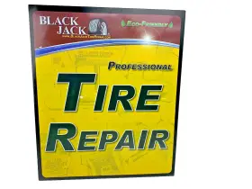 As-910 Blackjack Black Jack Stocked Heavy Duty Tire Repair Cabinet With Assortment