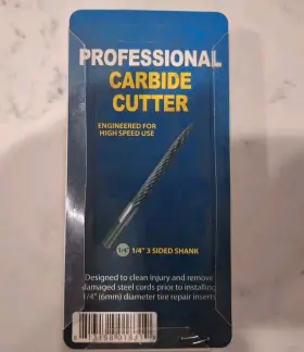 Blackjack Tire Repair 813198018319 7/32 Inch Diameter Carbide Cutter Cc-033 #2