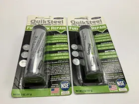 16552tri-2 Blue Magic 2 16552tri Quiksteel Fuel Gas Tank Repair Epoxy Putty