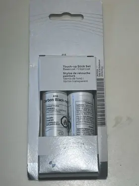 51910302070 Bmw Genuine Color System Touch Up Paint Stick Clear Coat Set 416 Carbon Black