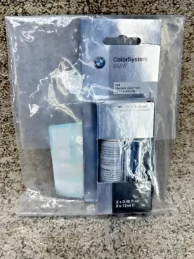 51910302248 Bmw Color System Touch Up Paint Stick Clear Coat 354 Base Titanium Silver