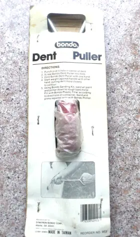 Bondo 076308009533 Dondo Dent Puller Slide Hammer Kit Auto Body Repair Tool Sliding Work Diy #2