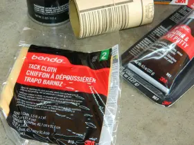 31566 Bondo 3m Complete Dent Repair 8-piece Kit Sandpaper Putty Filler Hardener Primer #3
