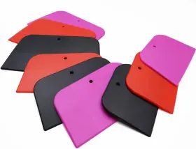 Tn-9scraper Brand Tunan Auto-purple 9pcs Plastic Body Filler Spreaders Auto Spreader Automotive Black Red Purple