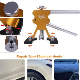 Pkd-08 Branded Super Pdr Paintless Dent Repair Kit - 42pcs Car Puller For Small And Medium #3