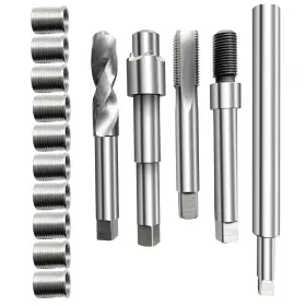 M14x1.25 Bzbmgmo Bz-149 17 Thread Repair Kit Total Length Up To 11 Inches Car