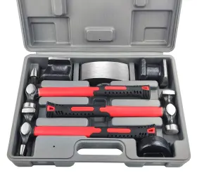 C&t C&t7-2 Auto Body Repair Tool Hammer Dolly Set 7 Piece Car Kit