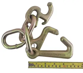 Capb3p Cal-hawk 2.5ton R-t-j Hook Cluster Frame Rack Grip Clamp Jaw Auto Body Dent Pull Repair #2