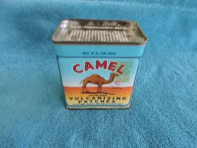 10-014-c8 Camel Vintage - 10-014 Number 9-x Oblong Vulcanizing Tire Patches 10 Pack