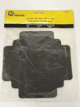 650128b Camel Reinforced Unitized Tire Repair Patch Boot For 7 3/8 Inch Tube Victor Tru-flate