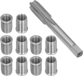 Camrusicxnebkqguw9 Camrusic Spark Plug Thread Repair Kit Helicoil M10x1.25 Bolt M12x1.25 Tap