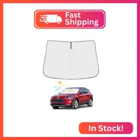 2022330 Canvcle Windshield Sun Shade For 2020-2025 2026 Ford Escape Accessories Thicken 6-layer