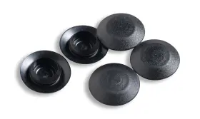Bpf-1 Caplugs 731084476633 Bpf-1/4 Inch 0.25 Flush Mount Black Plastic Body And Sheet Metal Hole Plugs