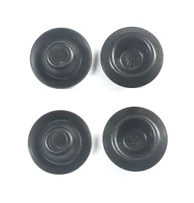Caplugs Bp-1/2-25 Lumac Black Plastic 1/2 Inch Recessed Mount Hole Plug Qty 25 Ideal For Pdr Dent R