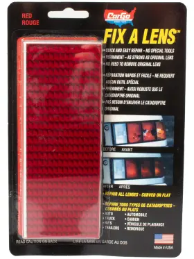 19494 Cargo Fix A Lens Vehicle Tail Light Repair Tape Repairs Curved/flat Lenses