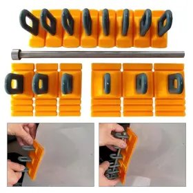 Carpdr 749212966161 Paintless Dent Repair Pull Tabs Car Tools Heavy Duty Puller Kit