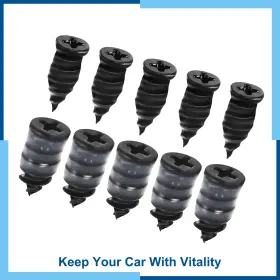Carpopart 640283593983 Universal Vacuum Tyre Repair Nails Tire Nail With Storage Box Pack 10