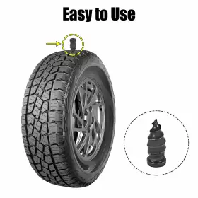 Carpopart 640283854145 Universal Pack 30 Car Tire Repair Rubber Nails #3