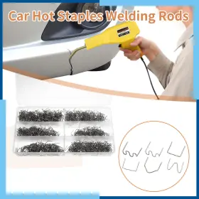 Carpopart 656320350044 Universal Pack 1200 Hot Staples Welder Stapler Repair Kit Stainless Steel #2