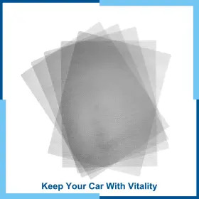 Carpopart 669739993092 5 Pcs Welding Mesh Plastic Stainless Steel Wire Screen Fit For Bumper