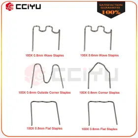 Z17030301g Cciyu 600 Staples For Hot Stapler Car Bumper Fender Repair Tool Thermo Full Kit
