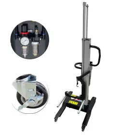 0.8-1.2mpa Chongyttuo 057428 143lb Pneumatic Wheel Lifter Tire Lifting Device For Vehicle Repair