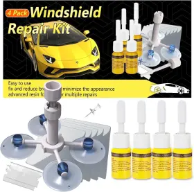 1206-cl-04 Clamper Windshield Crack Repair Kit For Chips And Cracks 4