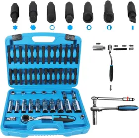 Mmt211391-1 Cmtool 47pcs Shock Absorber Strut Removal Installation Tool Nut Socket Wrench Set