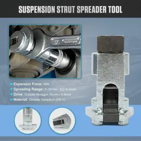 Mmt599 Cmtool 9pc Strut Nut Socket Absorber Removel Tool Set With 12 Point 1/2 Inch Drive Suspension #3