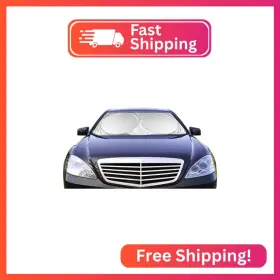 Cshade2 Coveted Shade Car Windshield Sunshade 59 Inch X 31.5 Uv Protector Shields Auto And Keeps Vehicle