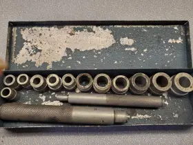 C-3821 Craftsman Vintage Bushing Driver Set Old School