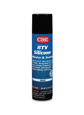14072 Crc Industries Rtv Silicone Sealant 8.75 Ounce Black Paste